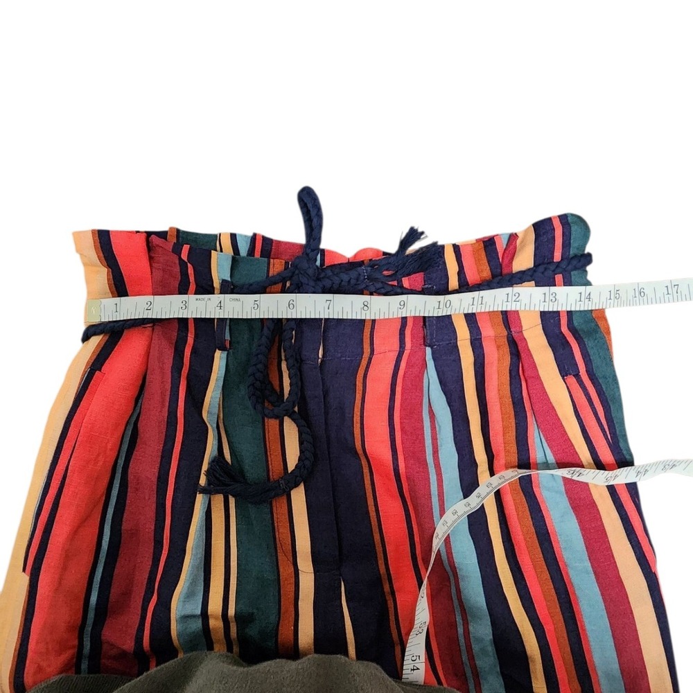 FARM Rio Multicolor Striped Wide Leg Pants - Picture 6 of 8